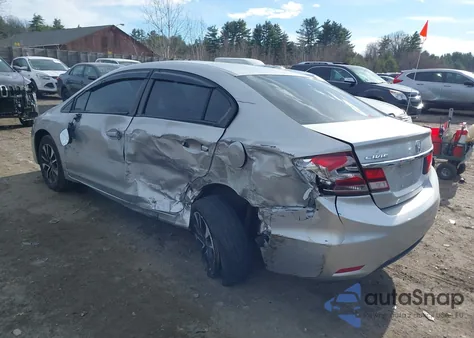 2013 Honda Civic Ex из США, поврежденный, VIN 2HGFB2F82DH514867